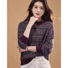 Demana 100% Merino Wool Retro Jacquard Knit Sweater