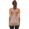 Women's Sleeveless Quick-Dry Fitness Top for Cycling, Running, Yoga, and Pilates