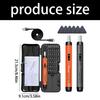 Rechargeable Electric Screwdriver Set With Multiple Bits Compact Design For Home Repair And DIYer Projects Quick Charge
