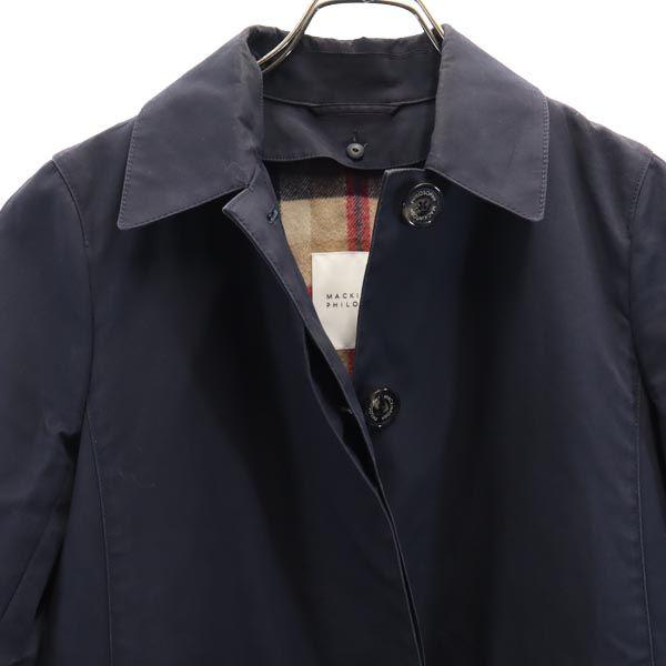 MACKINTOSH PHILOSOPHY Sanyo Shokai Made In Japan With Liner Stainless Collar Coat Women Used