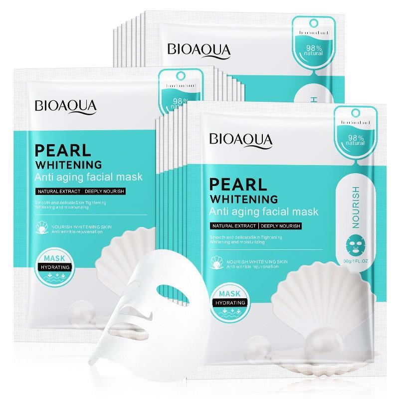 BIOAOUA Whitening Anti-Wrinkle & Anti-Oxidant Facial Mask Hydrating & Moisturising Mask