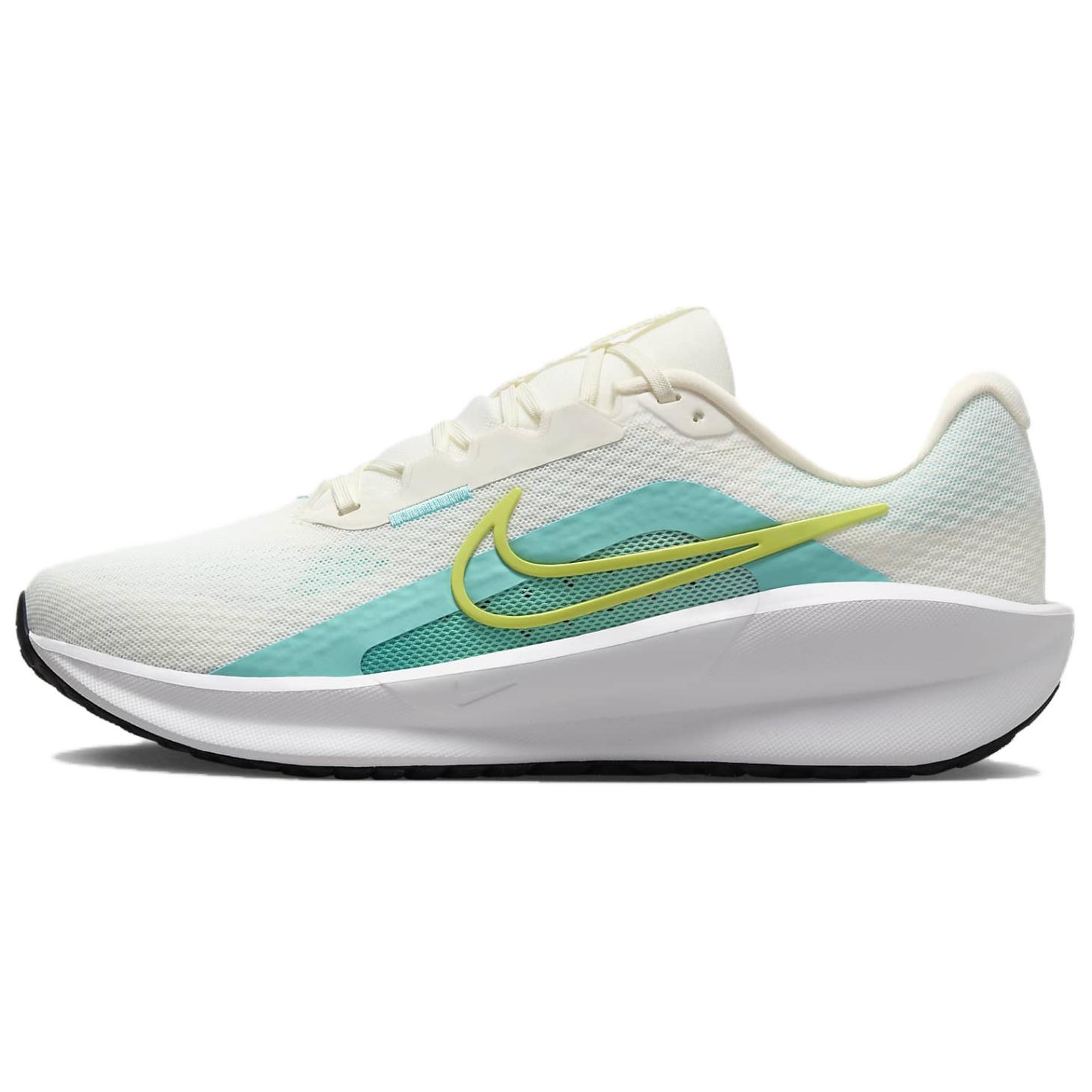 

новые Nike DOWNSHIFTER 13 Противоскользящие Износостойкие Низкие Повседневные Кроссовки для Бега Унисекс Белые Зеленые Синие 42.5