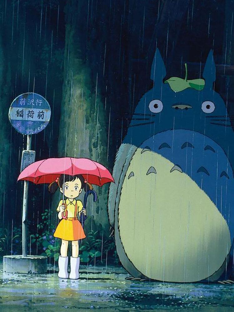 DIY plné kulaté diamantové malování Křížkový steh 3D roztomilé zvířecí komiks Home Dekorativní umění Krajina diamantový obraz 5D diamantový umělecký obraz