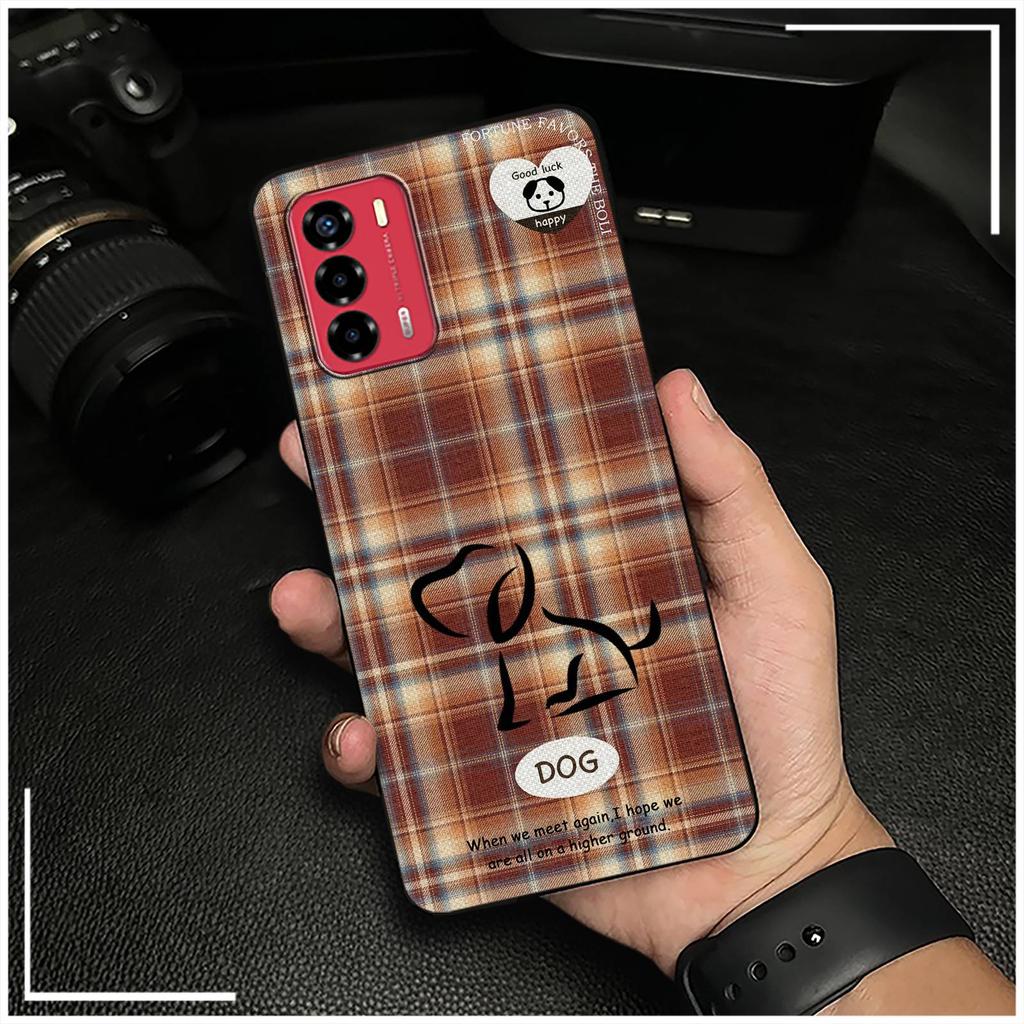 Graffiti Phone Pouch Phone Case For ZTE Blade V40 Vita/A72 Soft case Full wrap Back Cover Cute Animals Anti-knock TPU