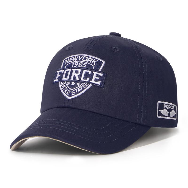 Black big head circumference baseball hat men's spring and summer sun protection hat large size cap soft top large sun hat women