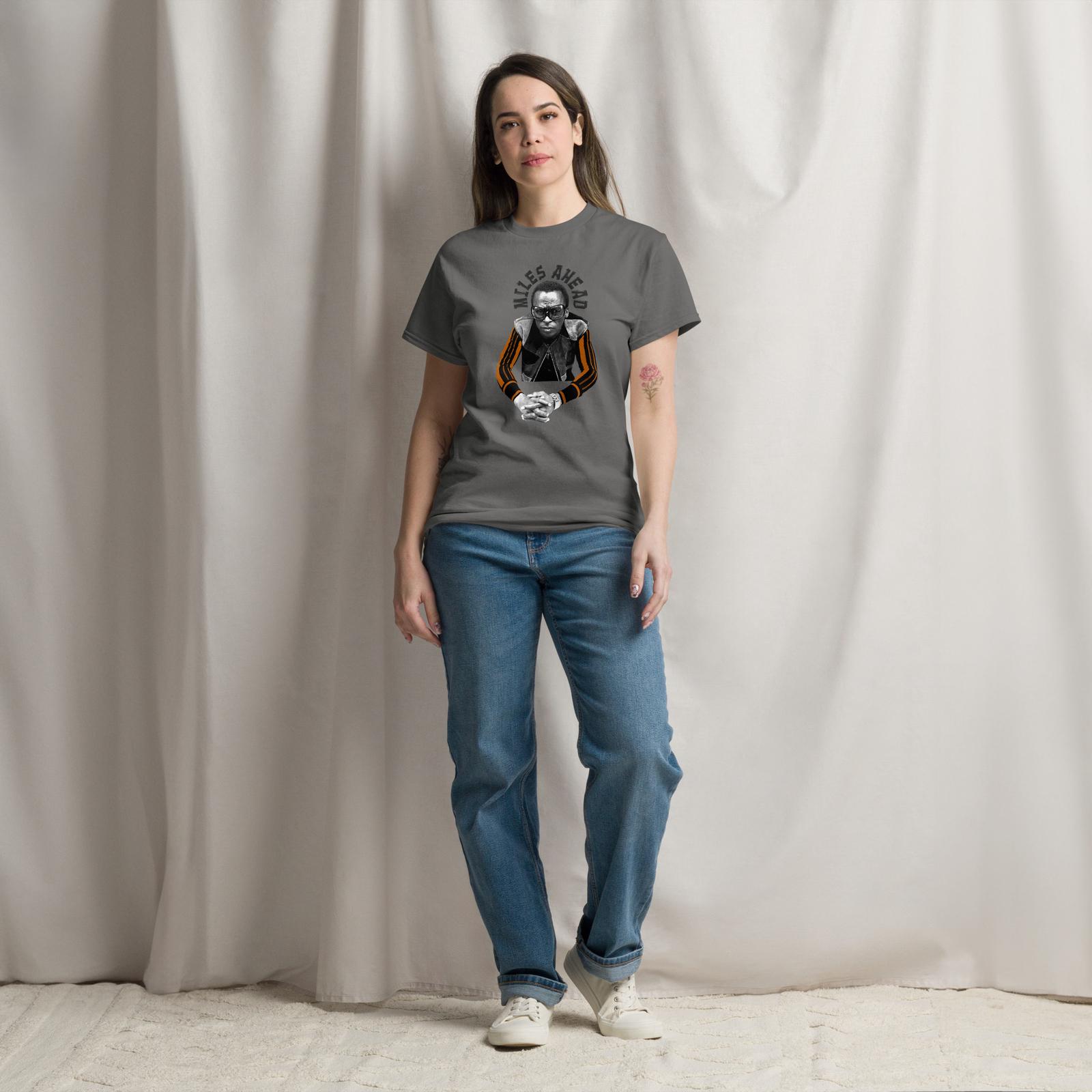 Unisex classic tee T-shirt Miles Davis Miles ahead XXL