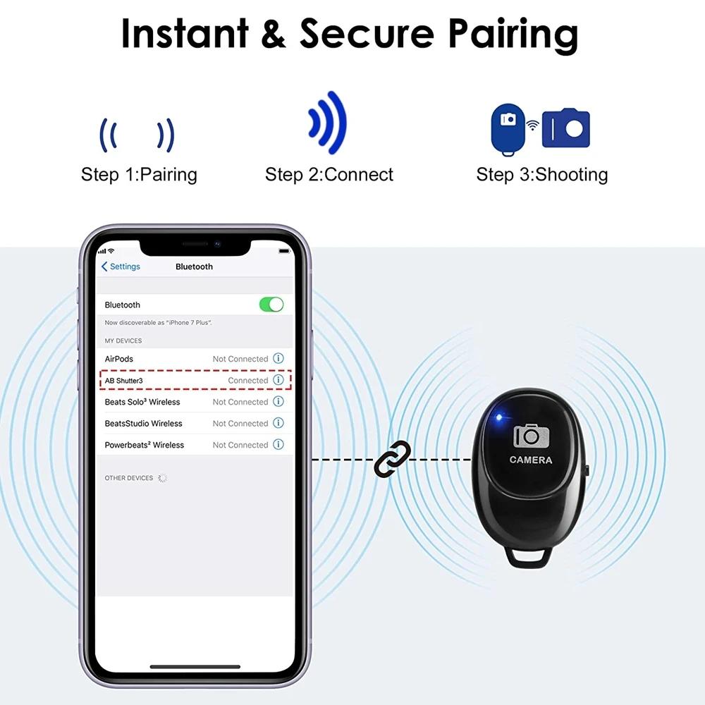 Flexibles Handy-Stativ Mini-Stativ mit Handyhalterung 1/4-20 Schraube 360 Grad schwenkbar Für Reisefotografie