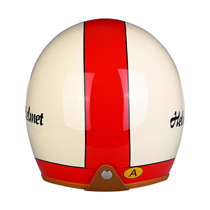 Bright Avocado Green DOT 3/4 Open Face Motorcycle Retro Motorbike Helmets Vintage Chopper Bike Scooter Capacete De Moto