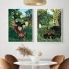 Famous Henri Rousseau Landscape Canvas Painting Modern Forest Posters and Prints Wall Art Picture for Living Room Home Decor