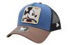 Disney Patch Mesh Cap DMK-MCP03 BLUE×BROWN