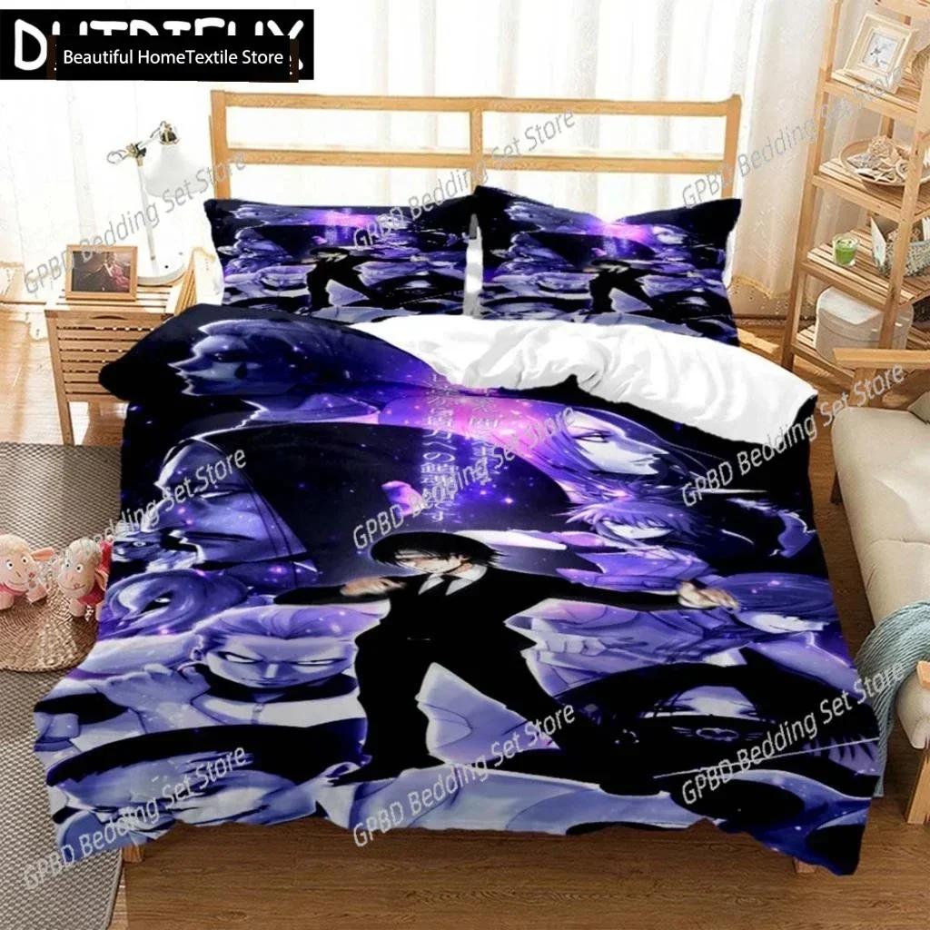 Luxury  New 3D Print HUNTER×HUNTER Digital Print Polyester Bedding Sets Boys Covers Duvet Cover Set For Teens Bedding Set