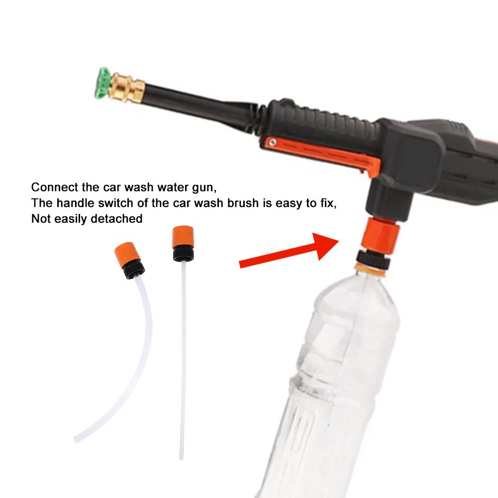 Adapter For Lithium Battery Washer Gun With Coke Bottle High Pressure Washer Gun Hose Quick Connection Tools Wash Accessories