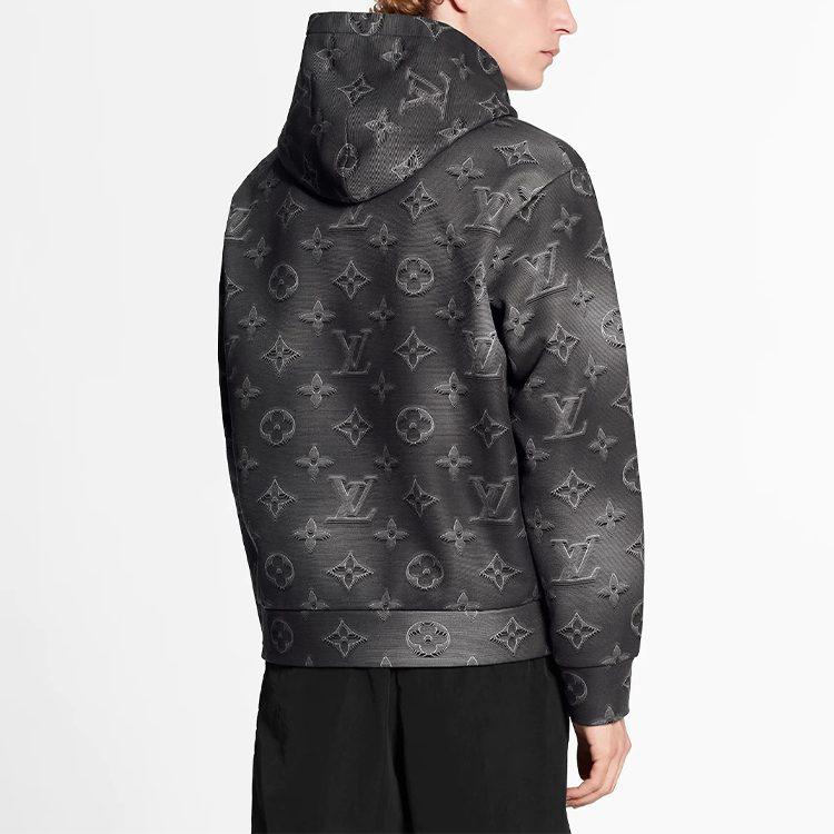 Louis Vuitton 2010s Monogram long-sleeve hoodie 1A8HDT