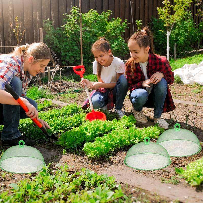 Plant Covers Set of 10 Dome Vegetable Garden Mesh Heavy Duty Weather Resistant Gardening Supplies for Winter Protection Organic