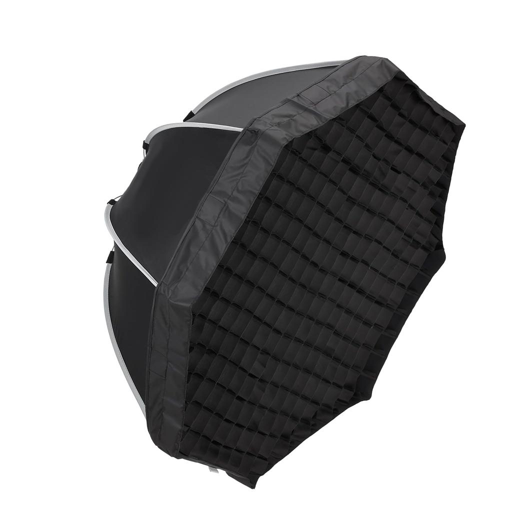 Octagonal Softbox with Bowens Mount 90cm Portable Foldable Quick Release Soft Box with Grid and Diffuser