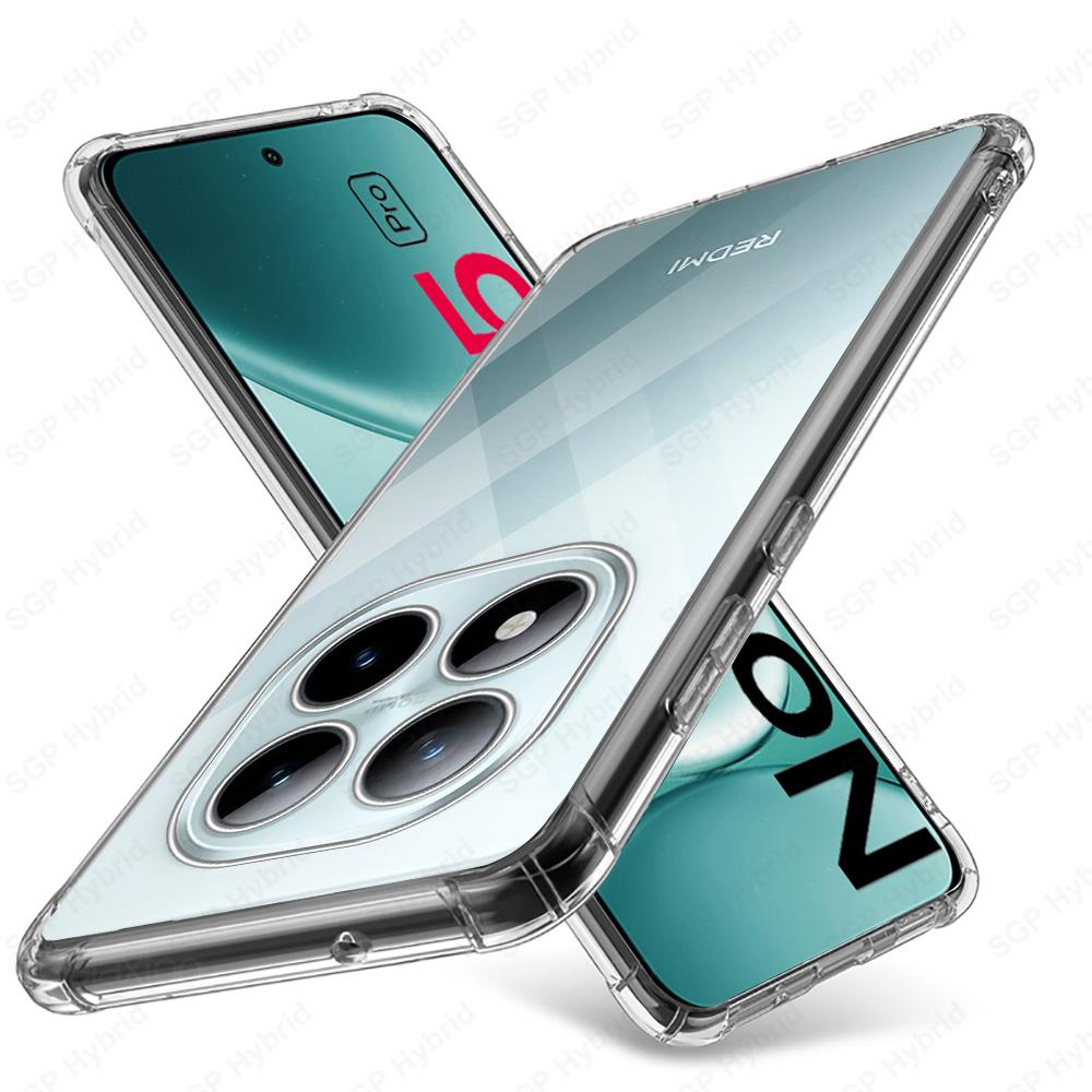 

For Redmi Note 15 Pro 5G Case Anti-Yelllow Transparent Soft Back Shockproof Cover Note15 Pro+ Note15Pro Plus Clear Funda Bumper RedmiNote 15 5G&China Version прозорий
