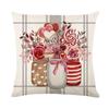 Valentine's Day Pillow Case Polyester Printed Love Cushion Pillow Home Sofa Decoration New Pillow Case