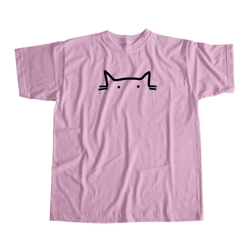 COOLMIND High Quality 100% Cotton Cat Print Men T Shirt Casual Summer Men Tshirt Loost Cool T-shirt Male Tee Shirts Mo0167