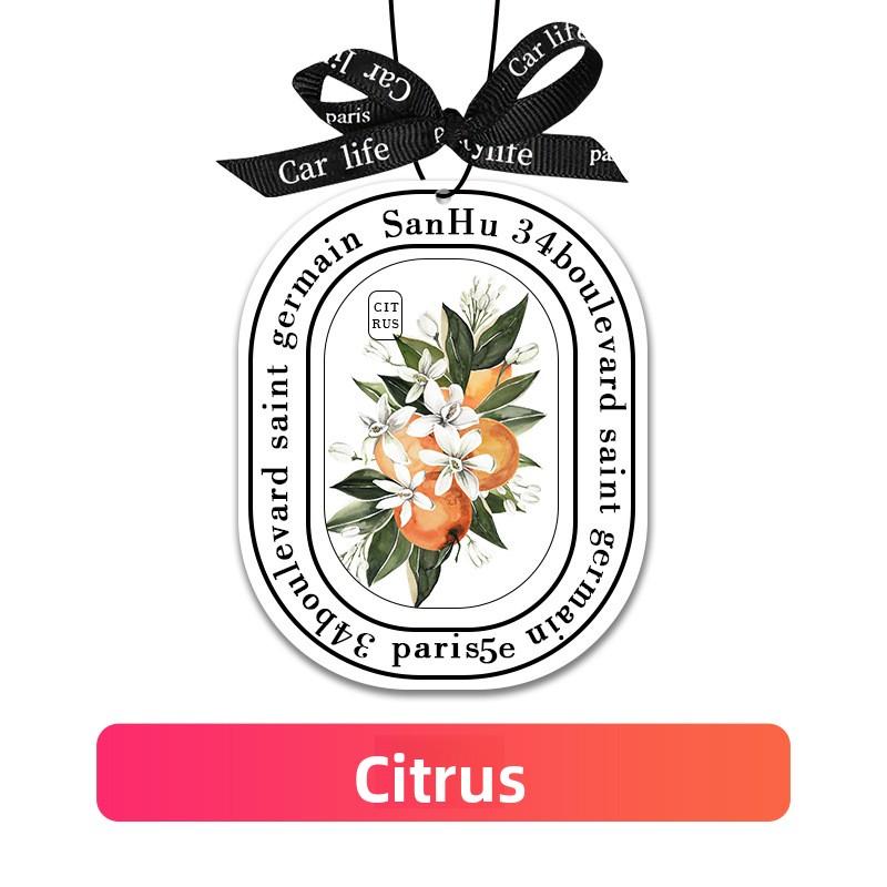 Car Aromatreatment Piece Car with Fresh and Durable Light Fragrance To The Smell of The Car Perfume Clothes Cabinet Aromatreatment Hanging