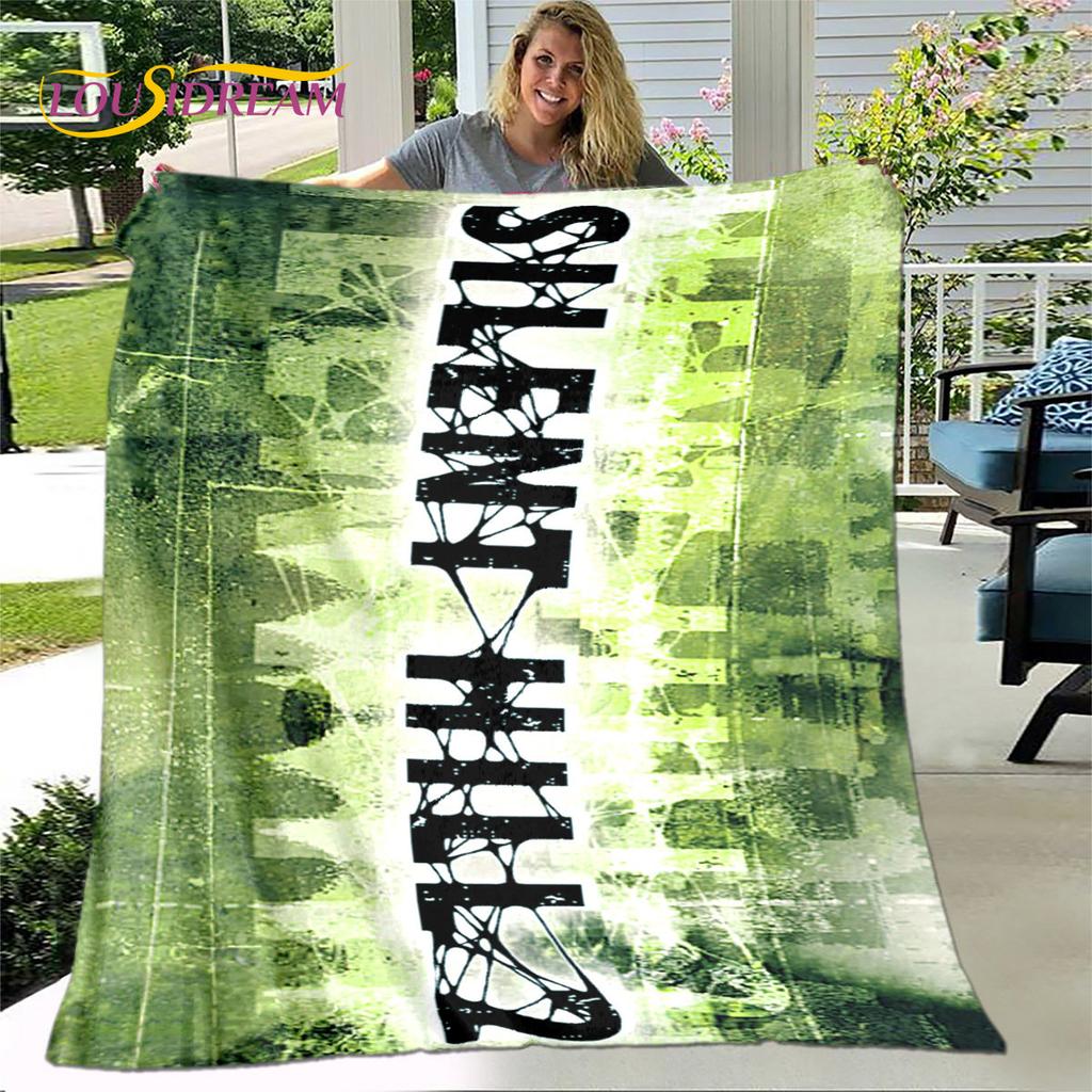 Silent Hill Horror Movie Game Soft Plush Blanket,Flannel Blanket Throw Blanket for Living Room Bedroom Bed Sofa Picnic Cover Kid