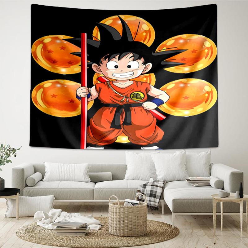 Goku Anime Tapestry Hanging for Bedroom,Livingroom, Playroom,Decor Art Room Wall Tapestry Holiday and Birthday Gifts