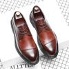 Youth British Korean version pointed leather shoes men's business dress trend breathable suit men's wedding shoes M22-G