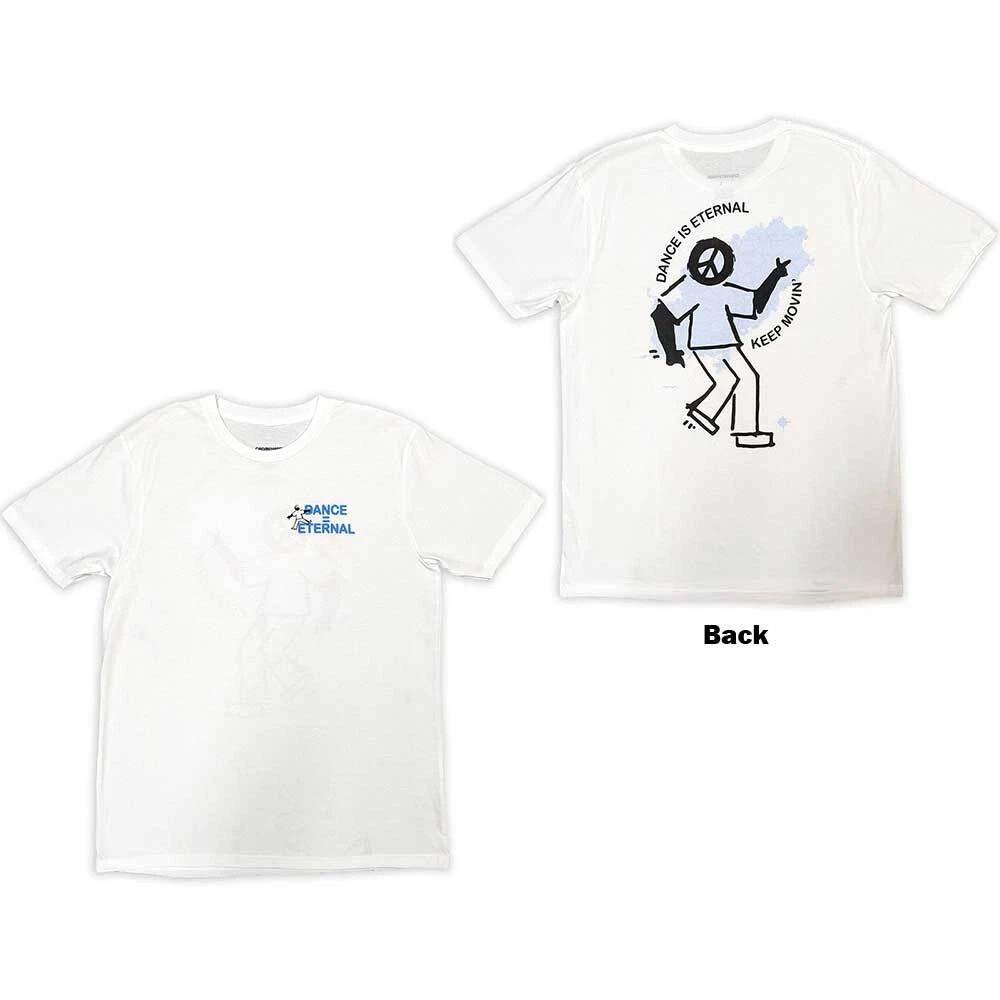 Calvin Harris Unisex T-Shirt: Dance Eternal (Back Print & Ex-Tour) (Small) S