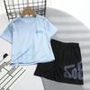 Boys' Quick-drying Suit Summer Short-sleeved Shorts Children's Ice Silk Sportswear Casual Thin Two-piece Suit