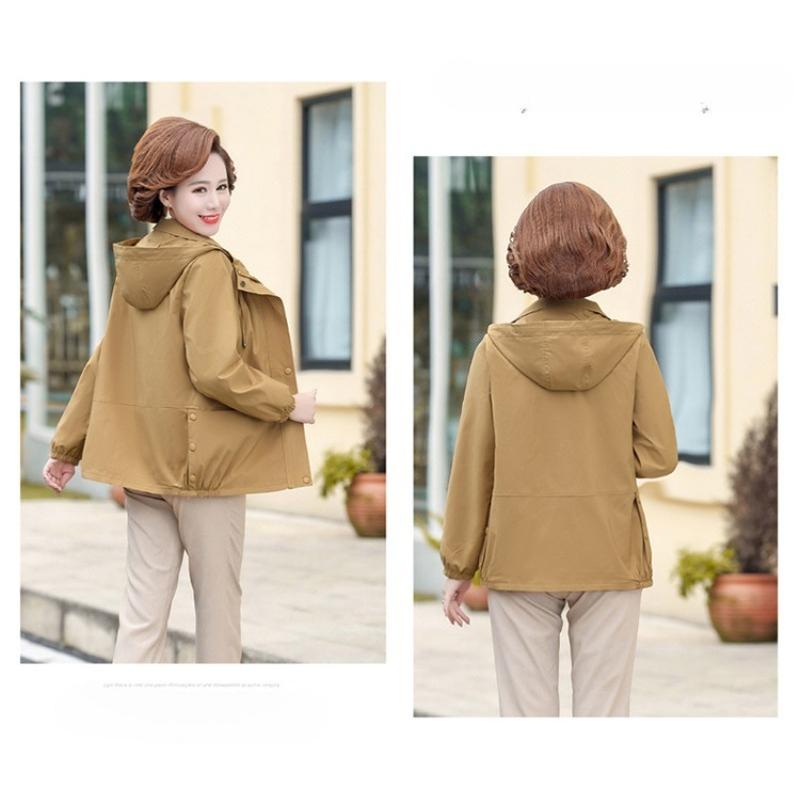Autumn Jacket Jacket Fashion Women's Spring and Autumn Windbreaker Fashion Thin Short Jacket Top