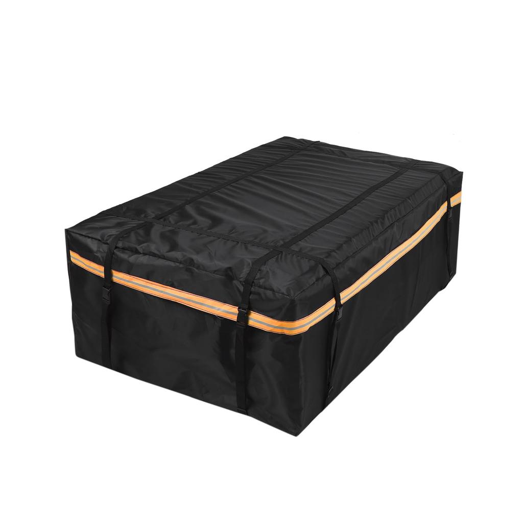 Portacargas Impermeable 420D para Techo de Coche con Reflectante Cubo Universal de Almacenamiento de Equipaje para Viajes y Camping Bolsa, Tiras, Bolsa,