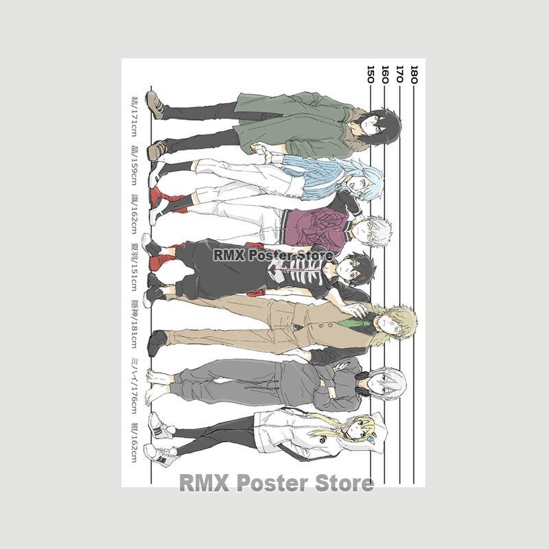Kemono Jihen Anime Posters and Prints White Coated Paper Art Wall Pictures for Home Bar Cafe Decor Living Room Decoration Mural