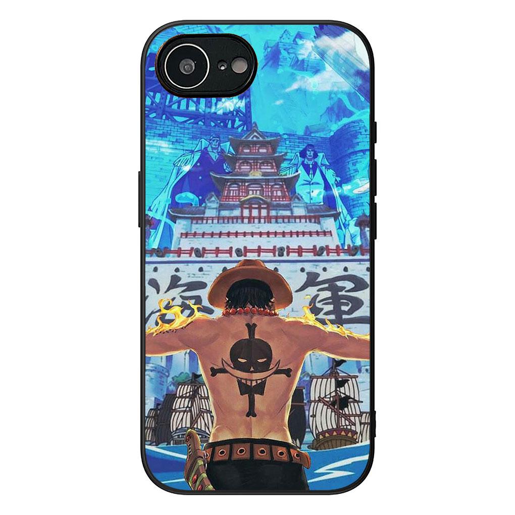 Portgas One Luffy Pieces D Ace Phone Cover for Motorola Moto Edge 50 30 Fusion 40 NEO Ultra Pro E14 G20 E15 G35 G84 G13 G53 Case