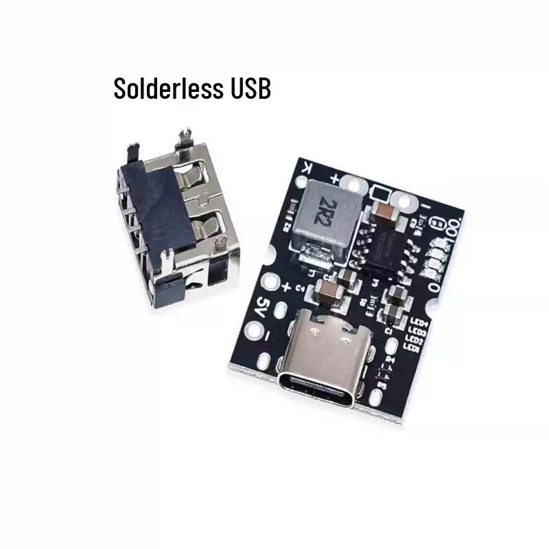 5V 2A Charge/Discharge Module with Type-C Input for 4.2V Lithium Battery