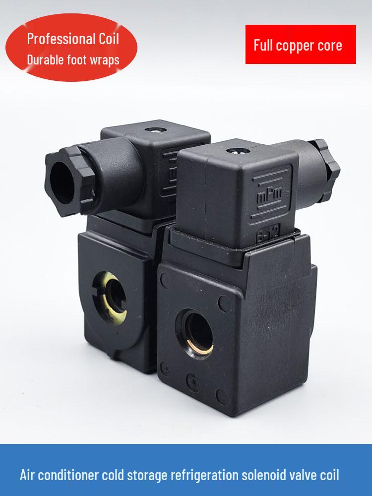 HM2 Castel Solenoid Valve Coil, Cold Storage AC Unit Control Valve, AC220V/DC24V