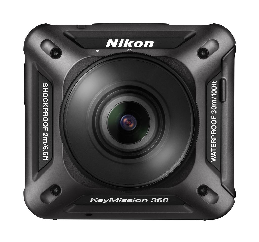 Nikon Waterproof Action Camera KeyMission 360 BK Black