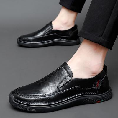 Nové ručne vyrábané topánky Originálna koža Ležérne topánky pre mužov Vychádzková obuv na plochej platforme Outdoorová obuv Mokasíny Priedušné tenisky