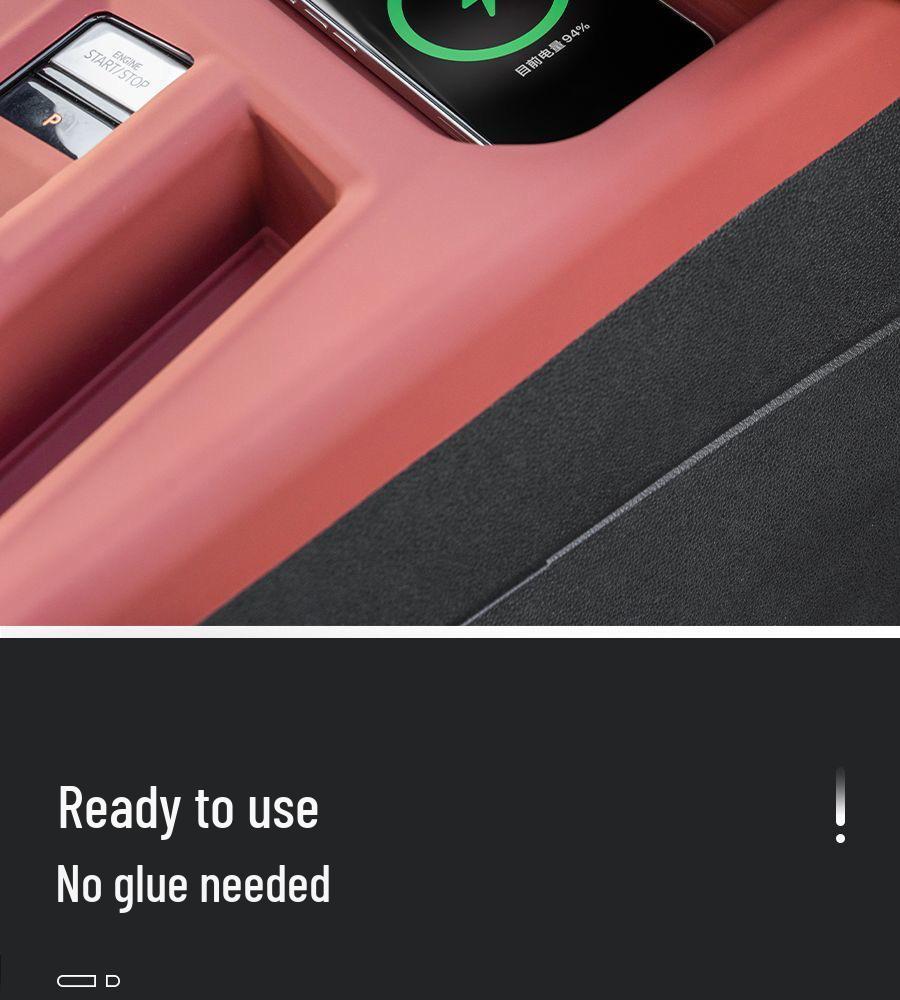 VW Lamando '22-'25 Console Cup Holder Coaster & Gear Shift Panel Cover - Interior Mod Accessories