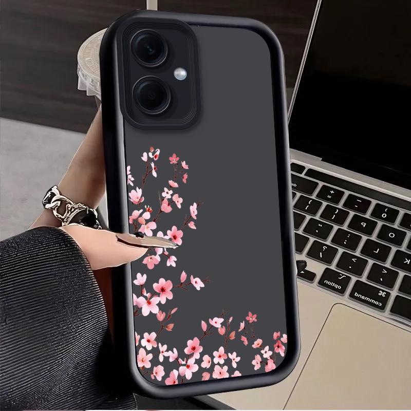 Cherry Blossom Branches Case for Xiaomi Redmi Note 14 13 12 Turbo 11S 4G 11 10 Pro Plus 9 14C 13C 12C 9C A2 A1 Soft Cover Funda