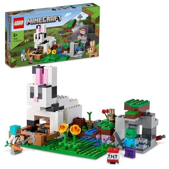 LEGO Minecraft Rabbit Farm 21181 Toy Block Gift Video Game Animal Boys Girls 8 Years Older