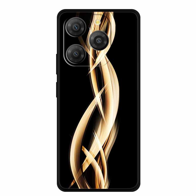 Για θήκη Blackview Shark 9 Shark9 Coque 6.67" Μαύρη Σιλικόνη Μαλακό Πίσω Κάλυμμα Θήκη Για θήκες τηλεφώνου Blackview Shark 9 Αντικραδασμική