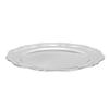 Vassoio da portata in acciaio inossidabile 304 Piatto rotondo Piatto decorativo per dessert Antipasti per Feste Cucina Bagno L