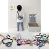 Trendy Modern Cool Boys Chest Bag Stylish Kids Waist Bag Checkered Small Crossbody