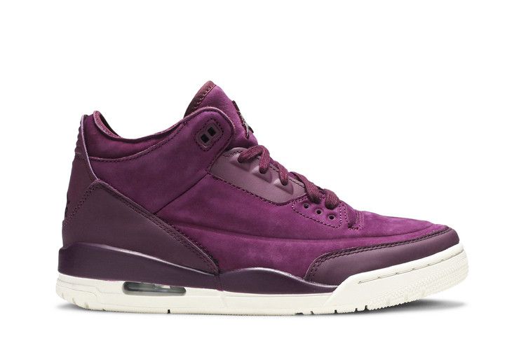 Women's Sneakers Jordan 3 Retro Bordeaux (Women's) Bordeaux/Bordeaux-Phantom