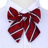Stripe Airline Stewardess Necktie Korean Style Nurse Neck Wear School Students Neckties Bank Teller Neck Tie Sailor Suit Bowtie