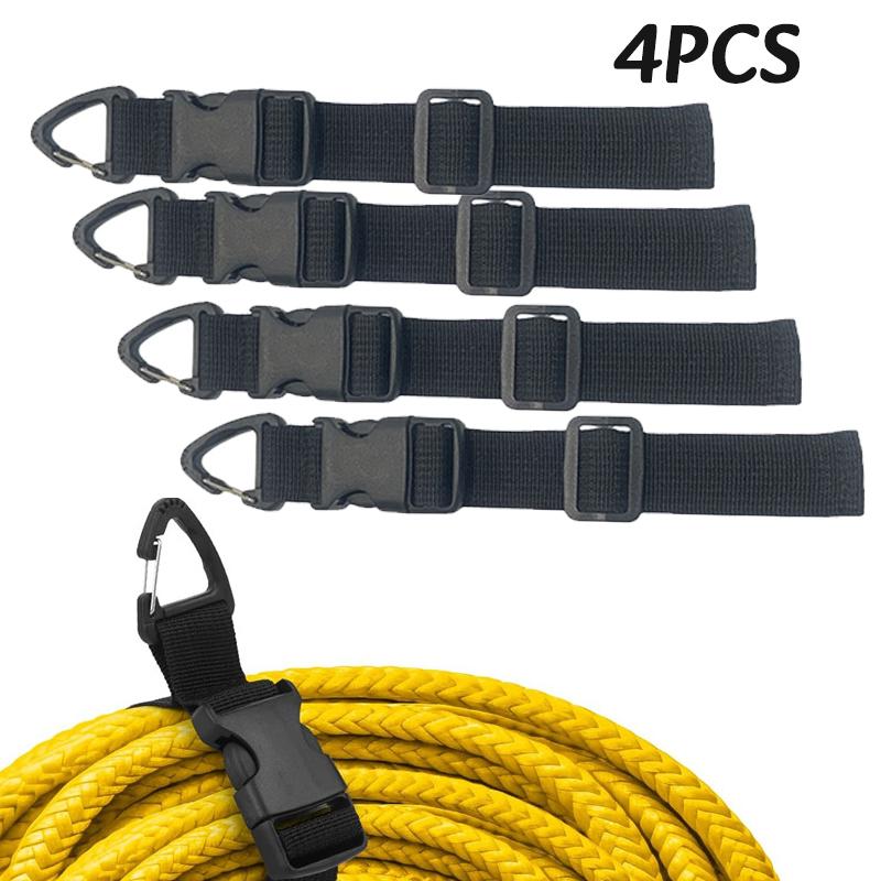 1/2/4/5 PC 45cm Adjustable Buckle Wire Manager Nylon Heavy Cord Organizer Holder With Triangle Buckle Extension Cord Organizer