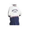 New MLB Varsity New York Yankees Knitwear Unisex Cream 3AKCV0144-50CRS