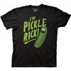 RIPPLEJUNCTION Ripple Junction Rick and Morty I'm Pickle Rick Adult Unisex Crew T-Shirt