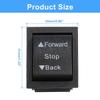 2 Pack 6V 12V Forward Reverse Switch - Forward Stop Backward Button Accessories Replacement Part for Car Toys