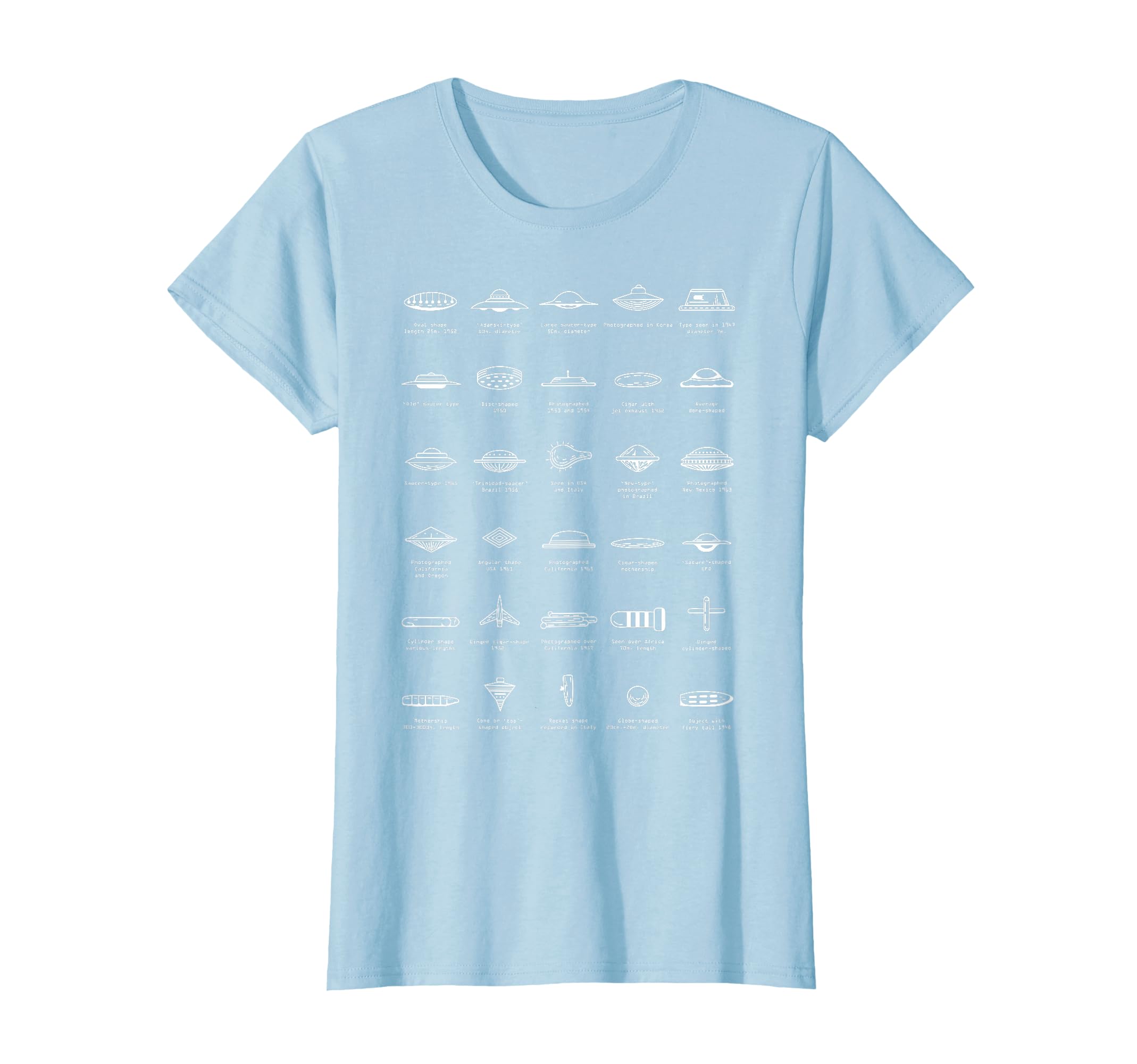 UFO-type Flying Saucer Model Alien Space Gift T-Shirt