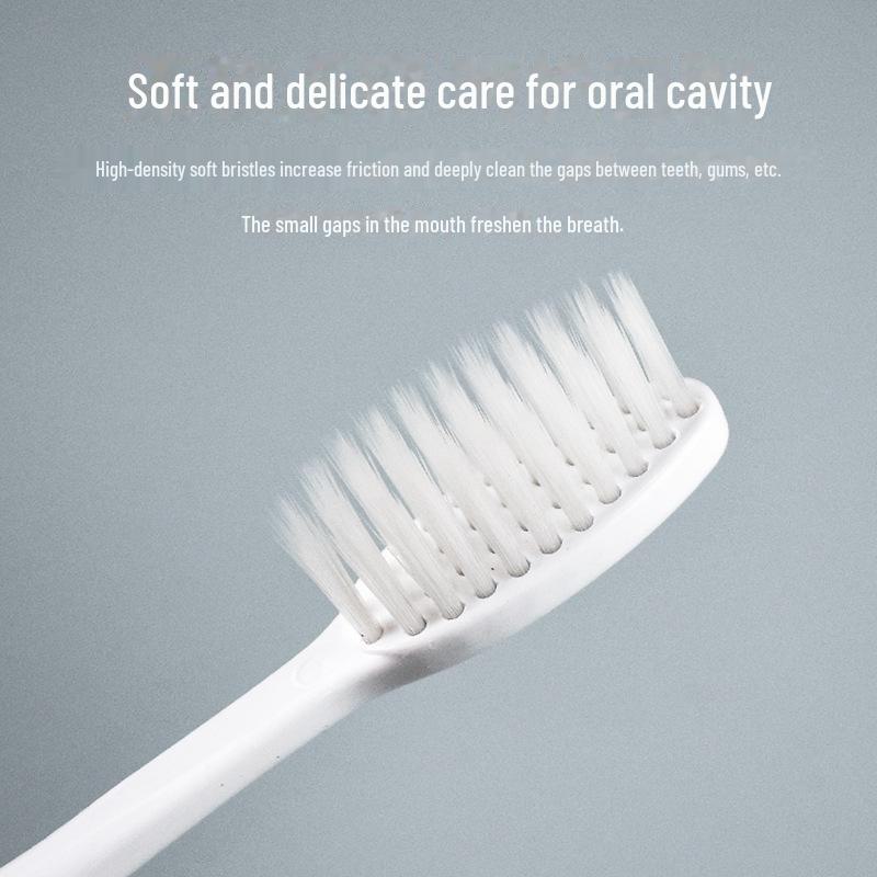 Shuchen Soft Bristle Bamboo Toothbrush 8501 - Advanced Gum Protection for Adults